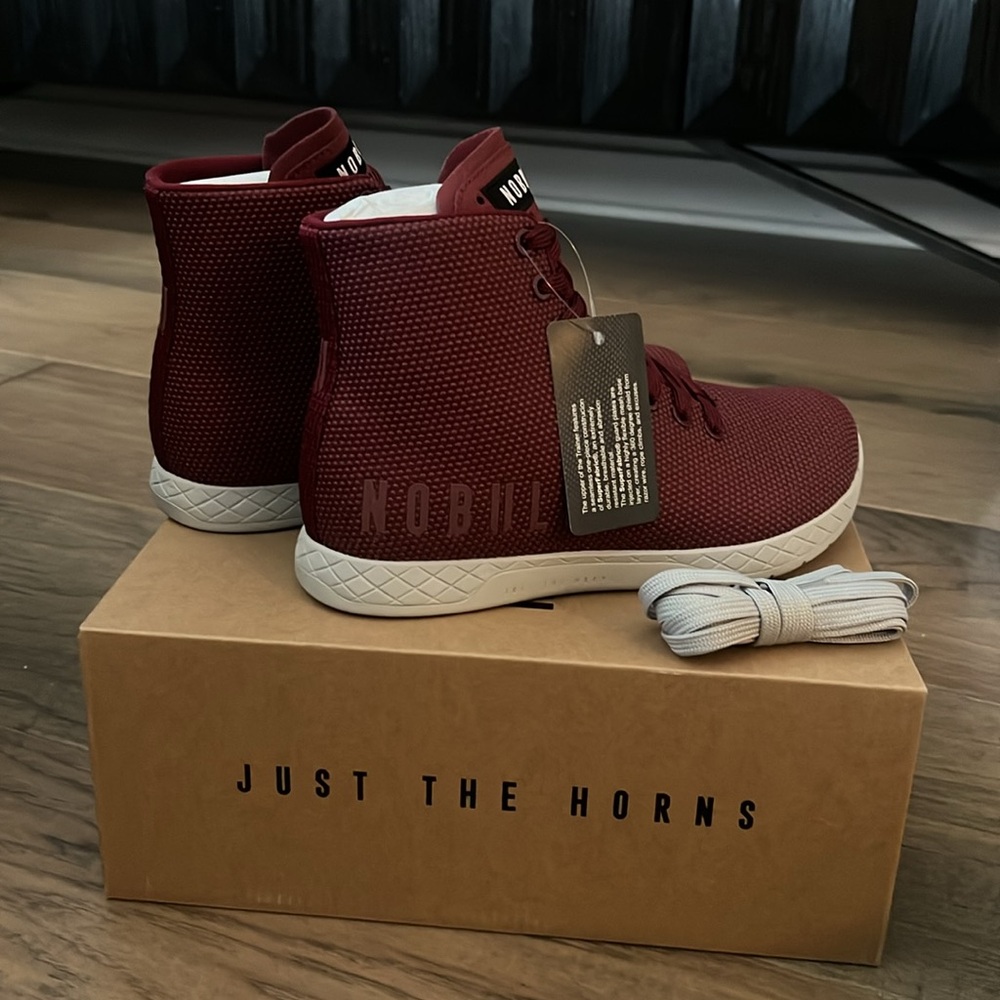 NOBULL Super Fabric Trainer High M 6.5 W 8 Cabernet